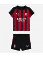 AC Milan Youssouf Fofana #19 Replika Hemmakläder Barn 2025-26 Kortärmad (+ byxor)